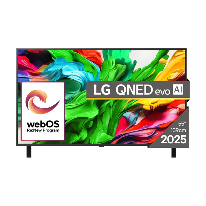 LG QNED AI 55QNED85A3C TV 139.7 cm (55’’) 4K Ultra HD Smart TV Wi-Fi Black - LCD TVsTVA-LCD<<<TV