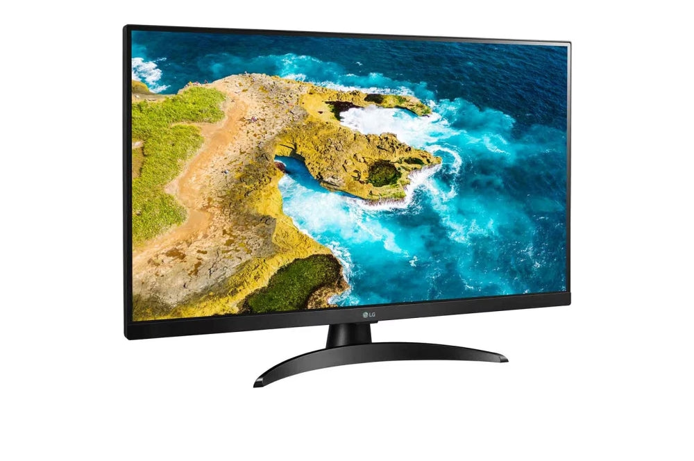 LG 27TQ615S-PZ, 27.0" IPS, Smart webOS, TV Tuner DVB-T2/C /S2, 1000:1, Mega DFC, 250cd, Full HD (1920 x 1080), Wi-Fi, LAN, AirPlay, HDMI, CI Slot, USB 2.0, Bluetooth, AI Sound, Speakers, Black