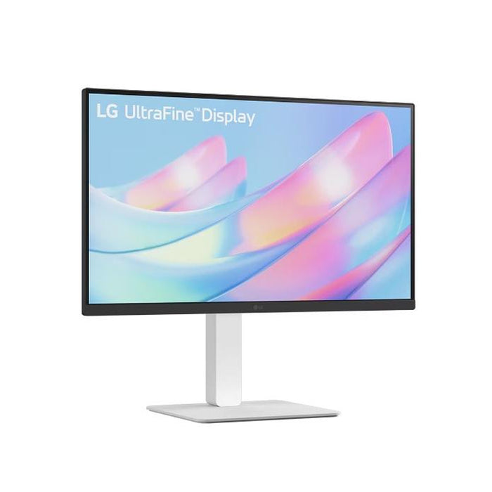 LG 27US550-W, 27" UHD 4K, IPS Panel Anti-Glare, 5ms, 1000:1, 300cd/m, 3840x2160, DCI-P3 90% t, HDR 10, HDMI, DisplayPort, Dynamic Action Sync, LG Switch,  Headphone out, Height / Pivot / Tilt Adjustable Stand, Black/White