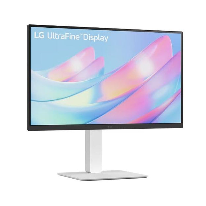 LG 27US550-W, 27" UHD 4K, IPS Panel Anti-Glare, 5ms, 1000:1, 300cd/m, 3840x2160, DCI-P3 90% t, HDR 10, HDMI, DisplayPort, Dynamic Action Sync, LG Switch,  Headphone out, Height / Pivot / Tilt Adjustable Stand, Black/White