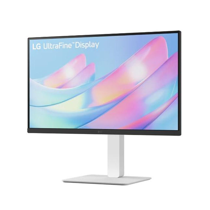 LG 27US550-W, 27" UHD 4K, IPS Panel Anti-Glare, 5ms, 1000:1, 300cd/m, 3840x2160, DCI-P3 90% t, HDR 10, HDMI, DisplayPort, Dynamic Action Sync, LG Switch,  Headphone out, Height / Pivot / Tilt Adjustable Stand, Black/White