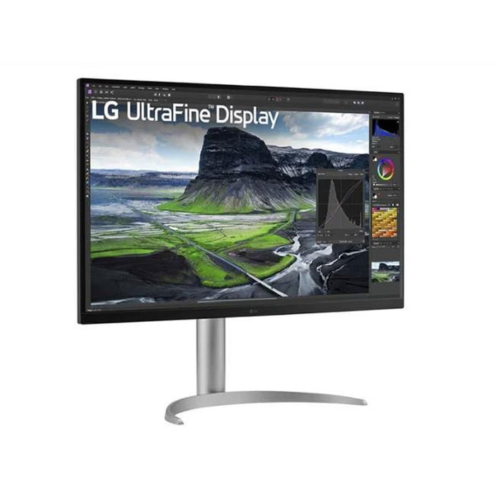 LG 32UQ850V-W, 31.5"  IPS, 5ms GtG, 2000:1, 400cd/m2, UHD 4K (3840 x 2160), FreeSync, HDR 10, DCI-P3 98%, USB Type-C (PD 90W), USB HUB, HDMI, DisplayPort, Height Adjustable, Swivel, Tilt, LG Calibration Studio, Speakers 5W x 2,  Black
