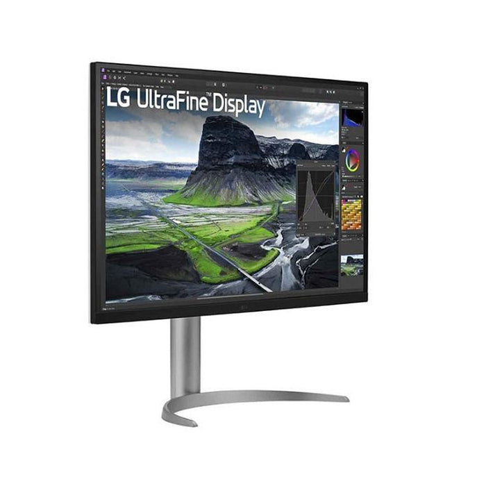 LG 32UQ850V-W, 31.5"  IPS, 5ms GtG, 2000:1, 400cd/m2, UHD 4K (3840 x 2160), FreeSync, HDR 10, DCI-P3 98%, USB Type-C (PD 90W), USB HUB, HDMI, DisplayPort, Height Adjustable, Swivel, Tilt, LG Calibration Studio, Speakers 5W x 2,  Black