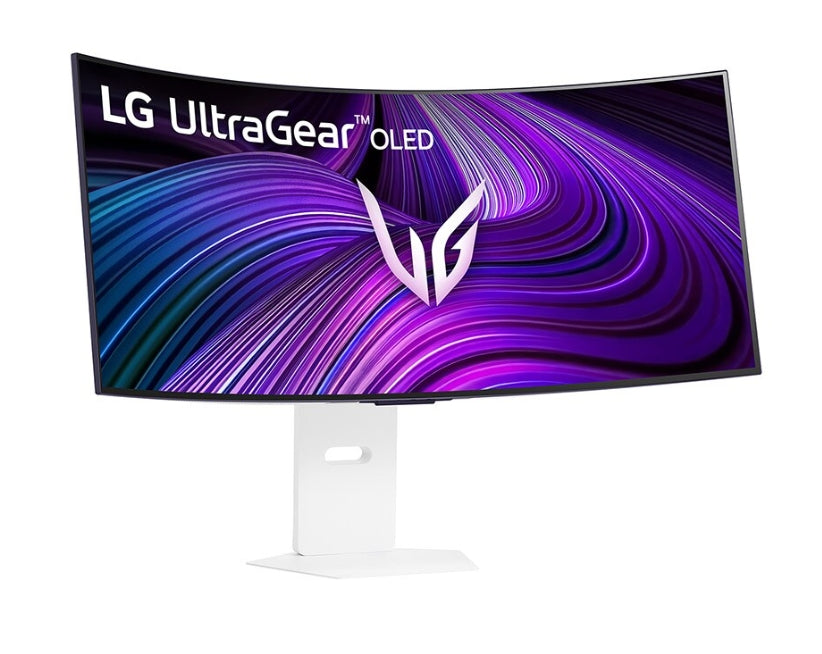 LG 39GX90SA-W, 39", OLED UltraGear 21:9 Curved Smart, IPS 0.03 ms, WQHD (3440x1440), 240Hz, HDR 10, 1500000:1, 250 cd/m2, DCI-P3 98.5%, USB 3.0, VRR, Free-sync, G-Sync, USB-C, PD 65W, HDMI, DP, PBP, Speakers, LG Switch, Height, Swivel, Tilt, White