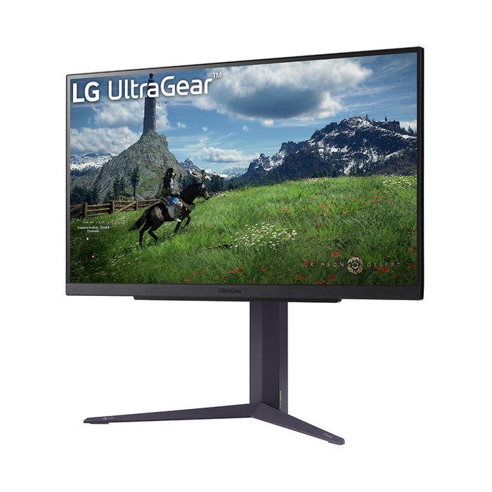 Monitor LG UltraGear 27GS85Q-B 0.233 mm, 178°/178°, NANO IPS, 27.0 ", 68.6 cm, 2560x1440, 180.00 Hz, 1.00 ms, HDMI, DisplayPort, BLACK