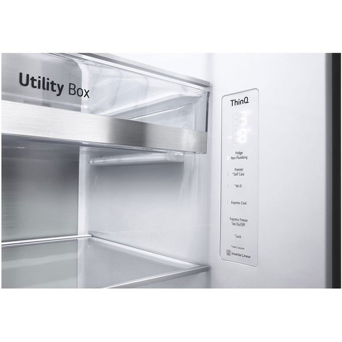 Refrigerator with freezer LG GSXV91MCAE SbS