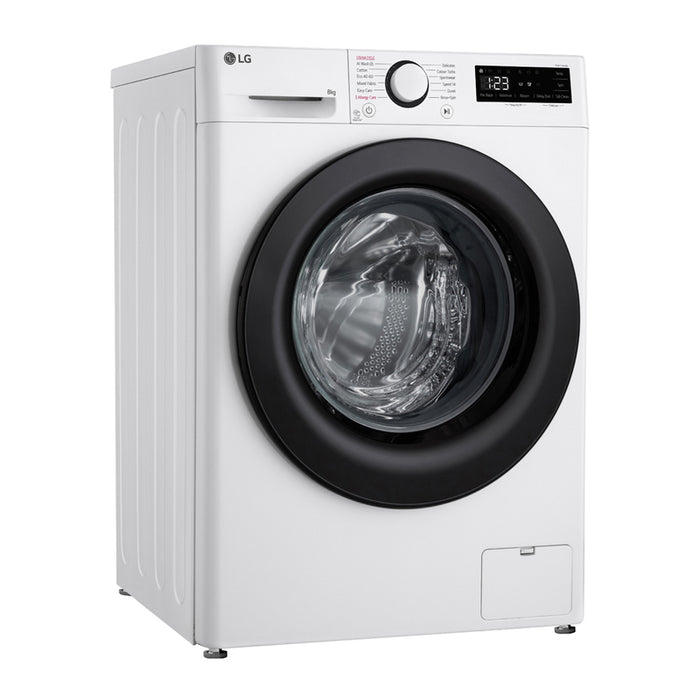 Washing machine LG F2WR508SBW 8.0 kg, 1200 rpm, INVERTER MOTOR
