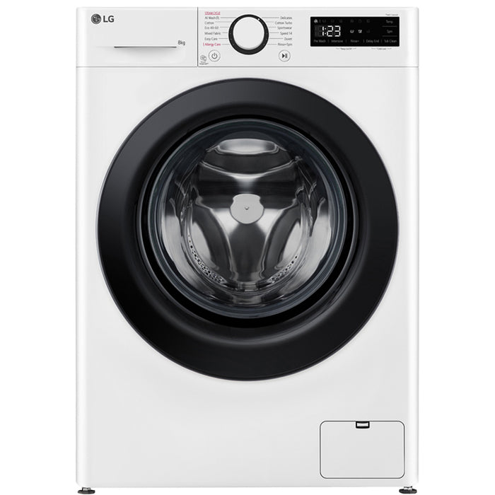 Washing machine LG F2WR508SBW 8.0 kg, 1200 rpm, INVERTER MOTOR