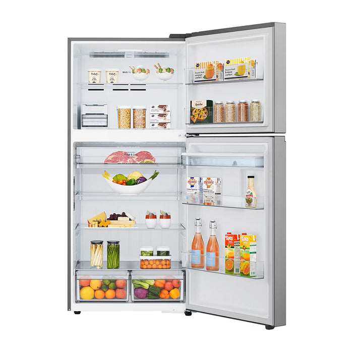 Refrigerator with top chamber LG GTFV61PYBQD
