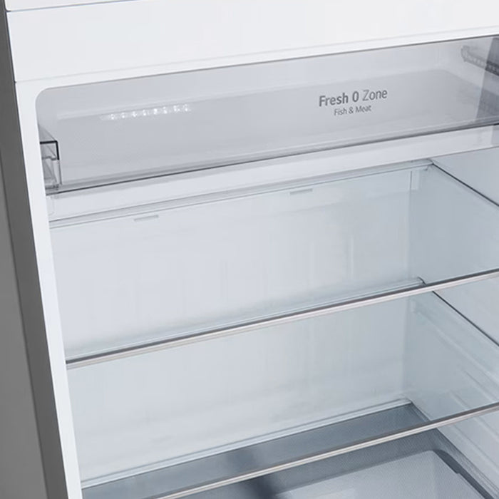 Refrigerator with top chamber LG GTFV61PYBQD