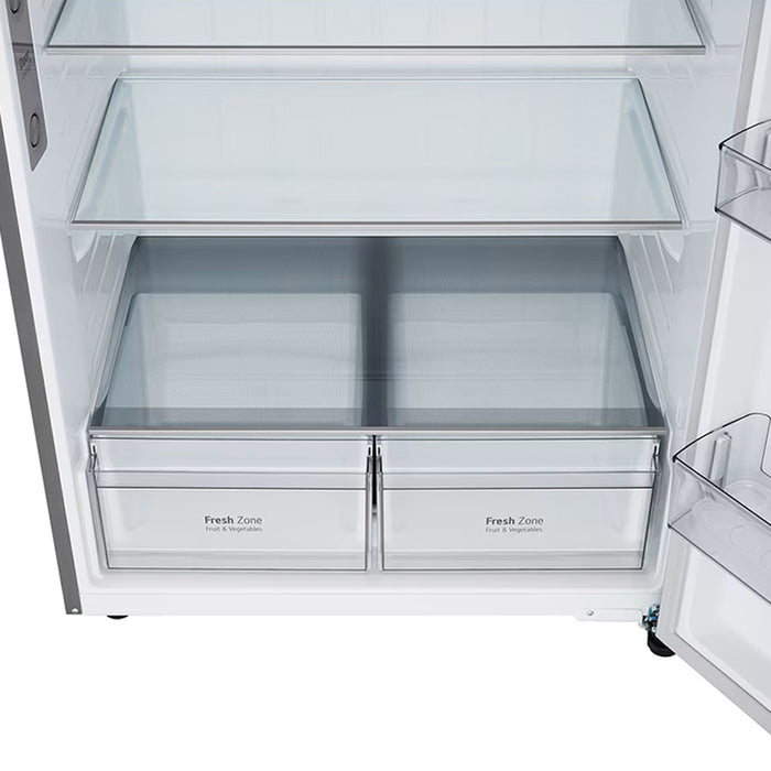 Refrigerator with top chamber LG GTFV61PYBQD