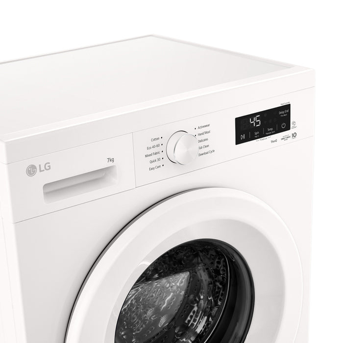 Washing machine LG F2X10S7NWH 7.0 kg, 1200 rpm