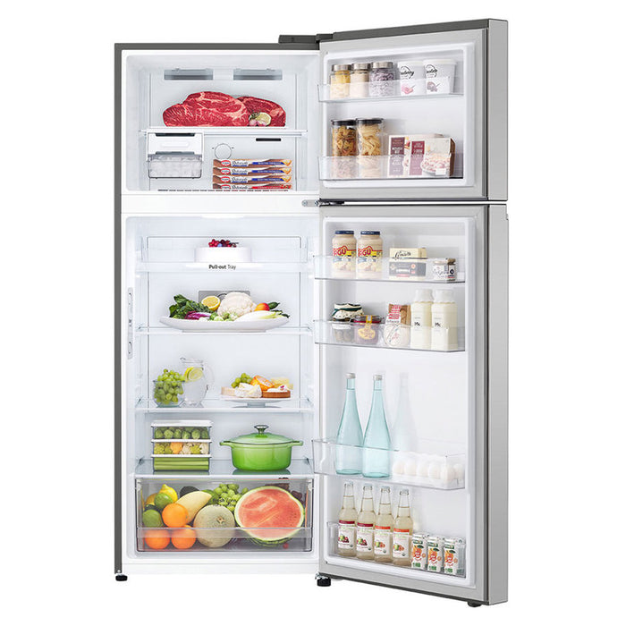 Refrigerator with top freezer LG GTBV36PZGKD 176.00 cm