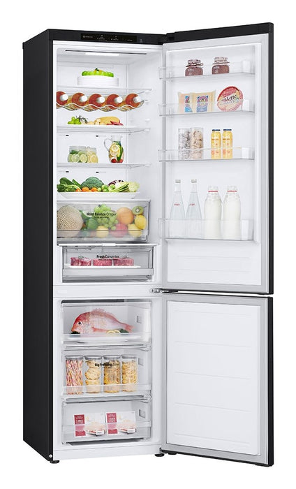LG GBV3200DEP fridge-freezer Freestanding 387 L D Black