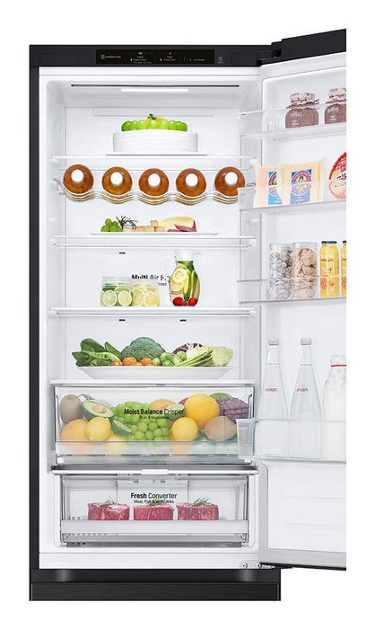 LG GBV3200DEP fridge-freezer Freestanding 387 L D Black