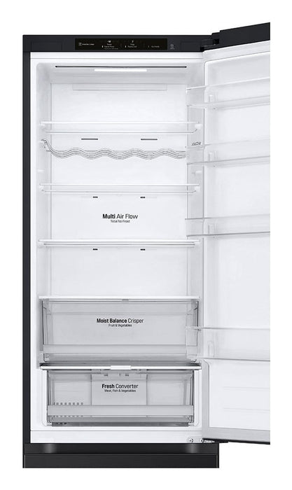 LG GBV3200DEP fridge-freezer Freestanding 387 L D Black