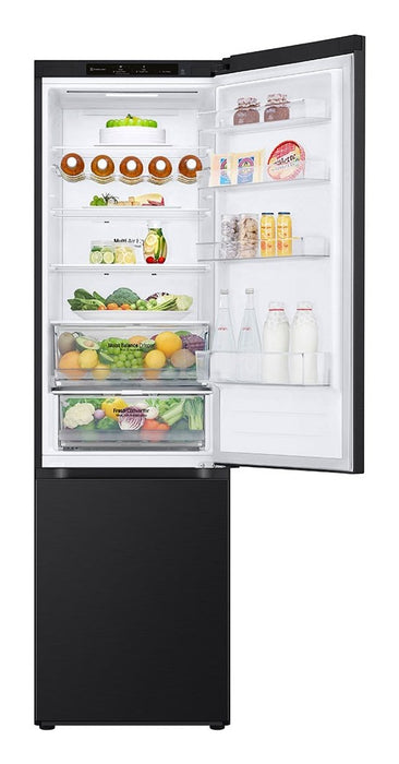 LG GBV3200DEP fridge-freezer Freestanding 387 L D Black