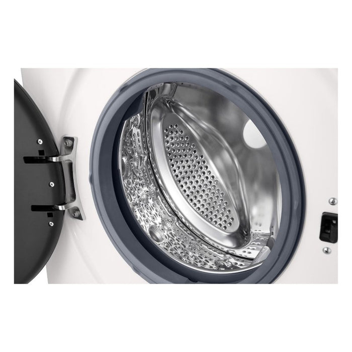 Washing machine LG F2X10S7NWK, 1200 rpm, 7.00 kg, A, White