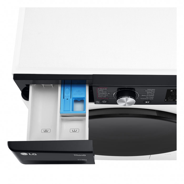 Washing Machine with Dryer LG F4DR711S2H