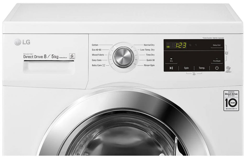 Washing Machine with Dryer LG F4J3TM5WE