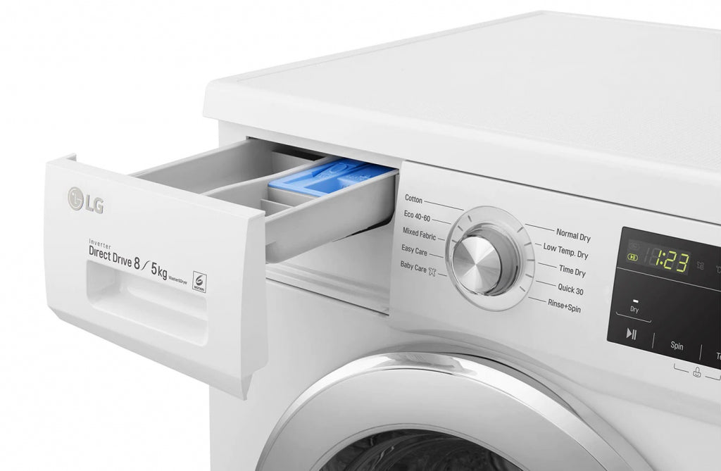 Washing Machine with Dryer LG F4J3TM5WE