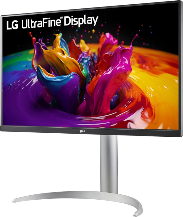LG 27UP850K-W, 27" UltraFine UHD, IPS 4K , 5ms, 1200:1, 400cd/m2, 3840 x 2160, DCI-P3 95%, HDR 400, HDMI, USB-C, PD- 96 W, DisplayPort, Reader mode, Dynamic Action Sync, Tilt, Height (Range), Swivel, Speacers 2x5W, LG Switch, Black