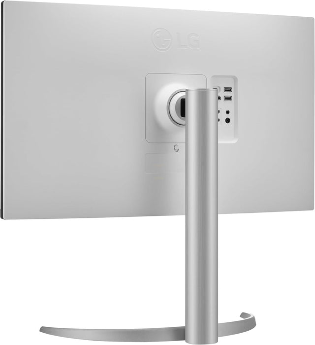 LG 27UP850K-W, 27" UltraFine UHD, IPS 4K , 5ms, 1200:1, 400cd/m2, 3840 x 2160, DCI-P3 95%, HDR 400, HDMI, USB-C, PD- 96 W, DisplayPort, Reader mode, Dynamic Action Sync, Tilt, Height (Range), Swivel, Speacers 2x5W, LG Switch, Black
