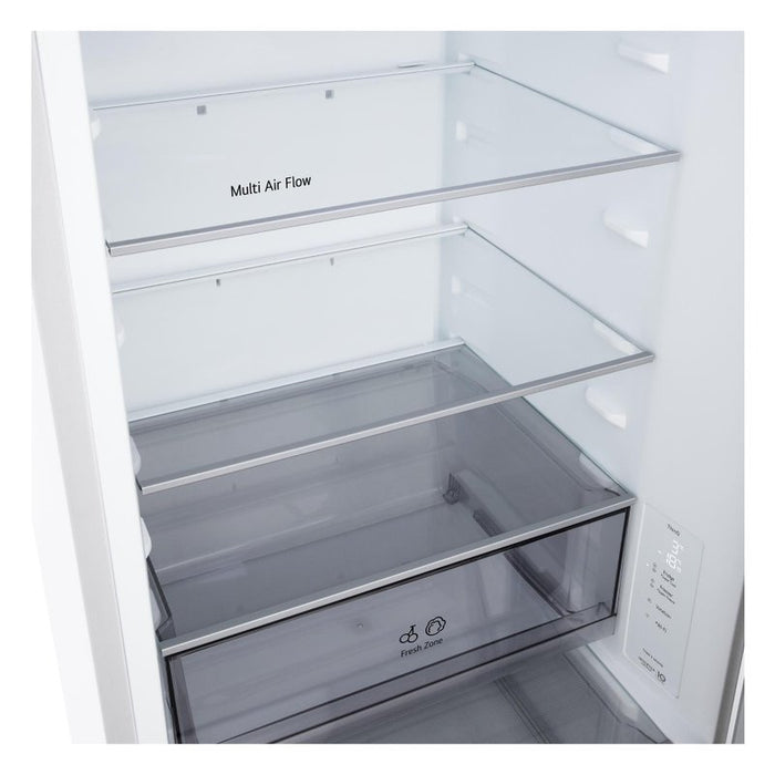 Refrigerator with freezer LG GBBSJ10DSW, 333 l, D, No Frost, White