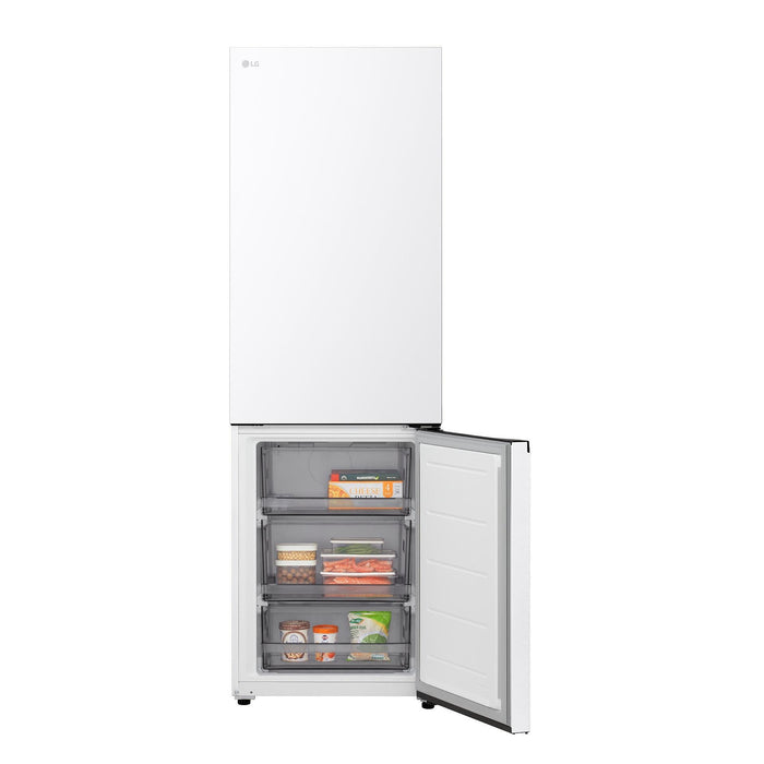 Refrigerator with freezer LG GBBSJ10DSW, 333 l, D, No Frost, White
