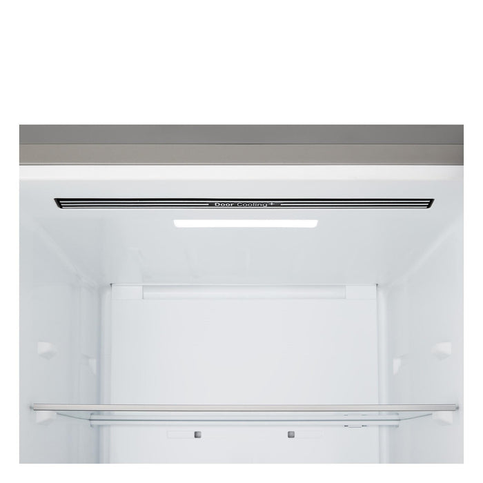 Refrigerator with freezer LG GBBSJ20EPY, 375 l, E, No Frost, Stainless steel