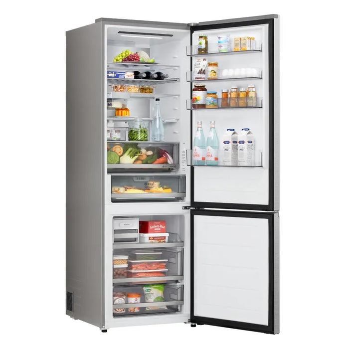 Refrigerator with freezer LG GBBW726CMB, 465 l, C, No Frost, Stainless steel