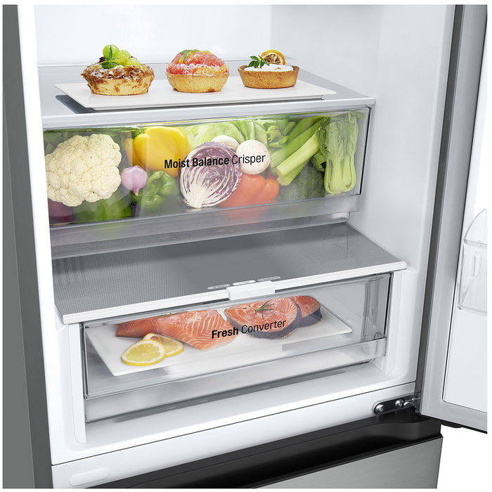 Refrigerator with freezer LG GBV3100DPY