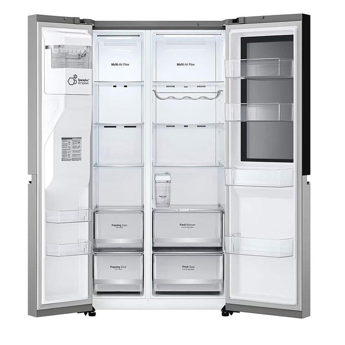 Refrigerator Side-by-Side LG GSGV81PYLL , 635 l, E , No Frost , Inox