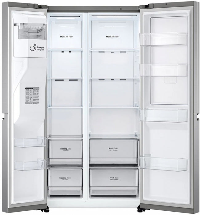 Refrigerator with freezer LG GSJV70PZTE SbS