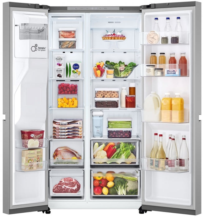 Refrigerator with freezer LG GSLC41PYPE SbS