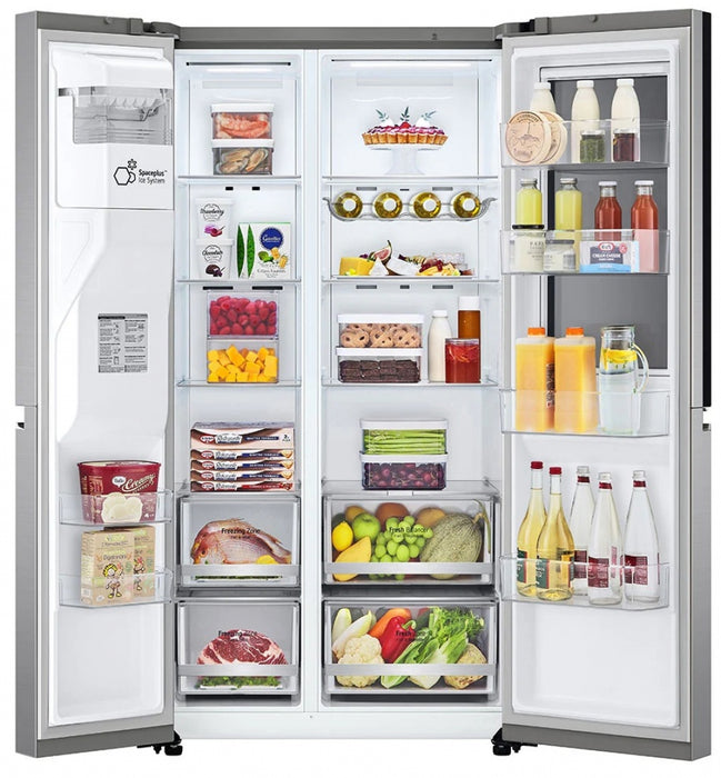 Refrigerator with freezer LG GSXV80PZLE SbS