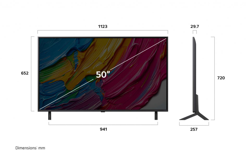 TV LG LED 50QNED80A3A