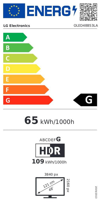 TV LG OLED 48B53LA