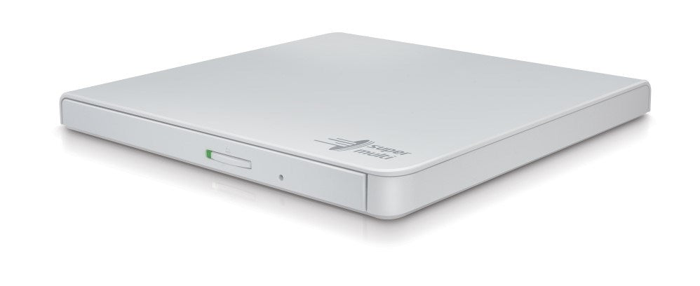External USB DVD recorder LG GP57EW40, USB 2.0, White