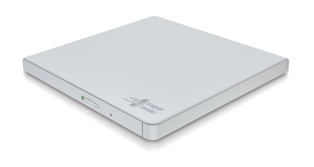 External USB DVD recorder LG GP57EW40, USB 2.0, White