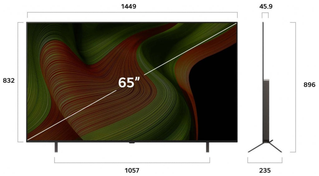 TV LG OLED 65B53LA