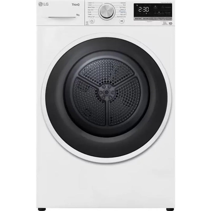 LG RH90V5AV6N*** dryer, 9 kg, D, White
