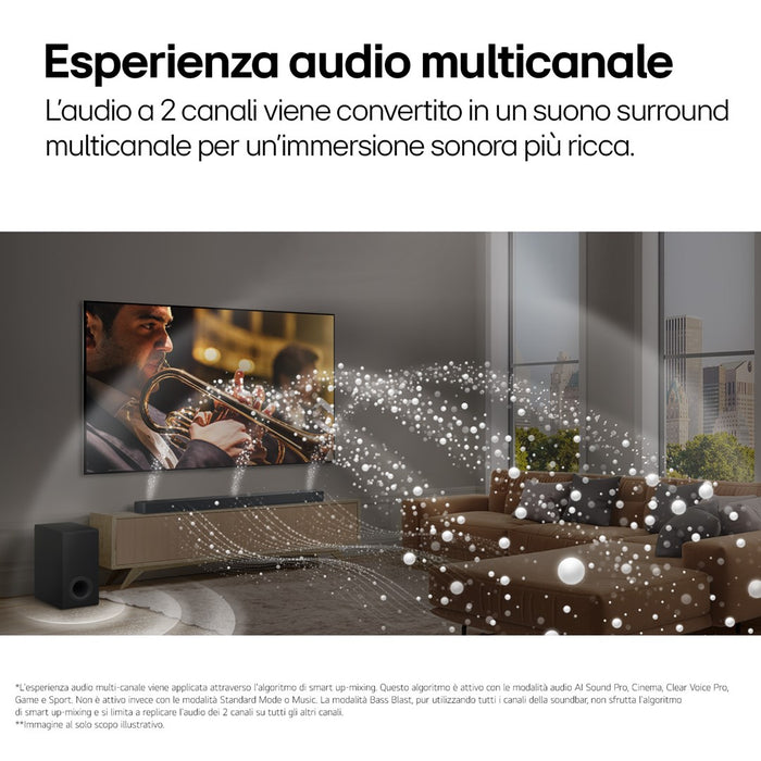 Soundbar system LG S95TR