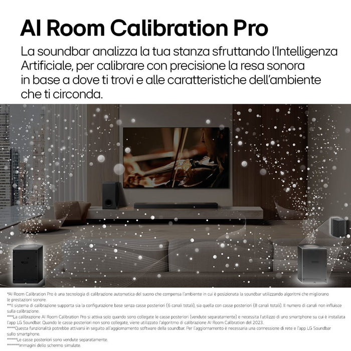 Soundbar system LG S95TR