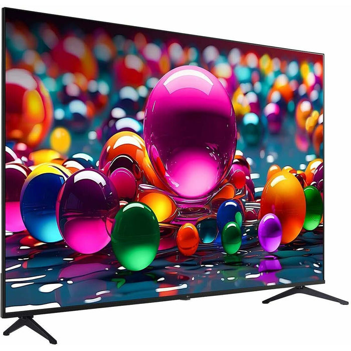 LG 86UA75006LA, 86" 4K UltraHD TV 4K (3840x2160), DVB-T2/C/S2, webOS 25 Smart, ThinQ AI, A7 AI, WiFi, HDR10 pro, HLG, ALLM/HGiG, 4K Upscaling, AI Sound pro, Multiple View, HDMI eARC, LAN, USB, Bluetooth, Google Cast, 2 Pole Stand, Black