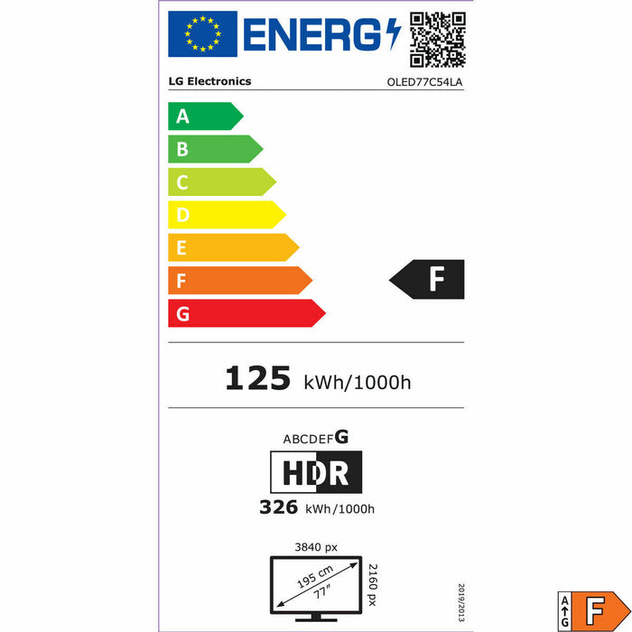 Smart TV LG OLED77C54LA.AEU 4K Ultra HD 77" HDR OLED