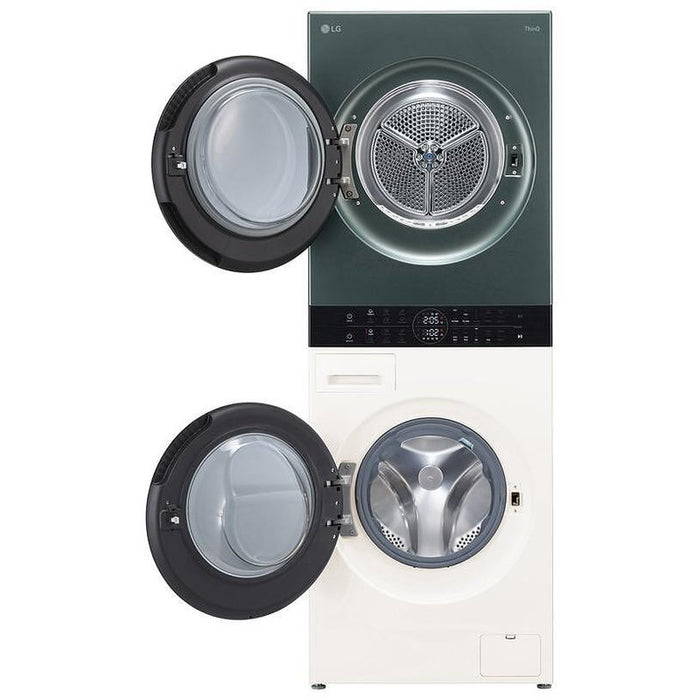 Washer dryer LG WashTower WT1210EGF, 10 kg, 12.00 kg, 1400 rpm, A, C
