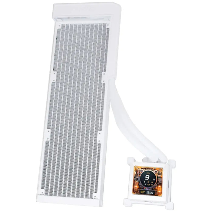 Lian Li HydroShift LCD 360 Fanless RGB CPU Cooler - White - Охладители за процесори<<<Компютърни компоненти<<<ValiAPI