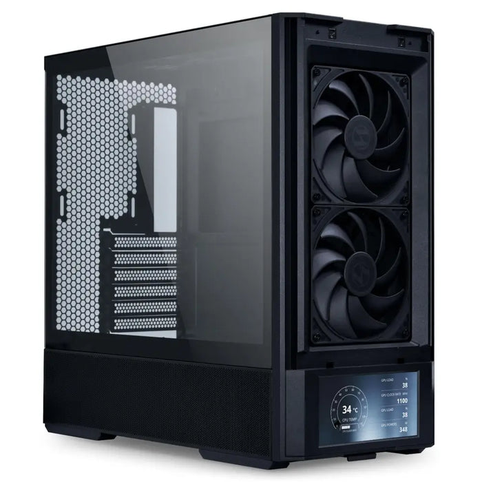 Lian Li LANCOOL 207 Digital Mid-Tower Box Tempered Glass Black - Кутии за компютри<<<Компютърни компоненти<<<ValiAPI
