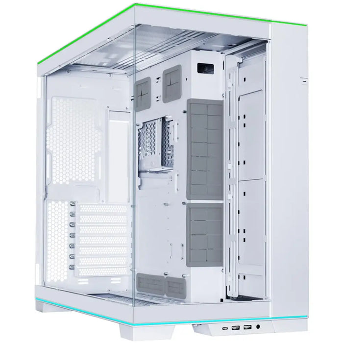 Lian Li PC-O11 Dynamic EVO RGB Mid-Tower Box Tempered Glass White - Кутии за компютри<<<Компютърни компоненти<<<ValiAPI